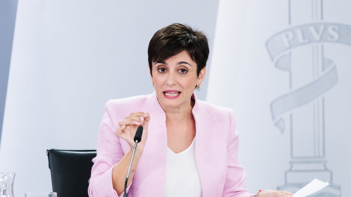 Isabel Rodríguez es la ministra de Vivienda