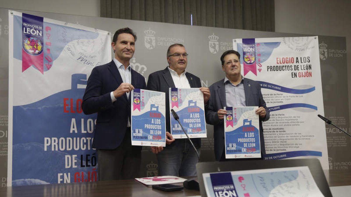 Un momento de la presentación de la mini feria.  FERNANDO OTERO