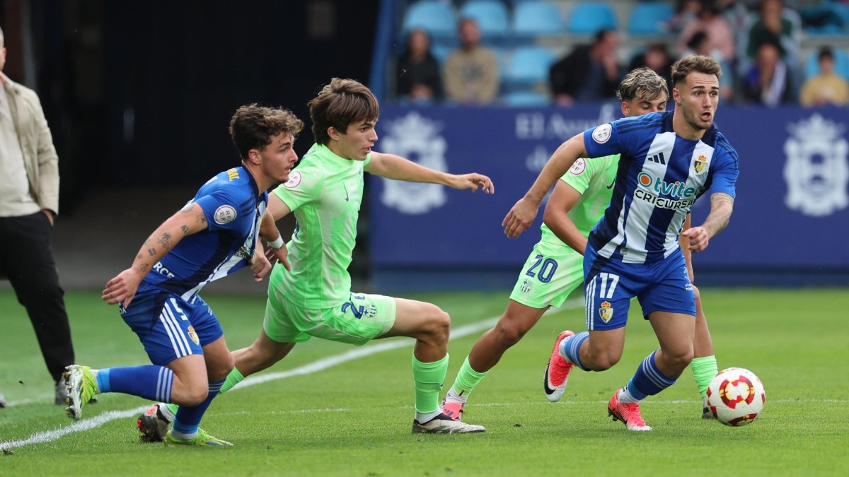 La Deportiva mereció más que en empate frente al filial del FC Barcelona.