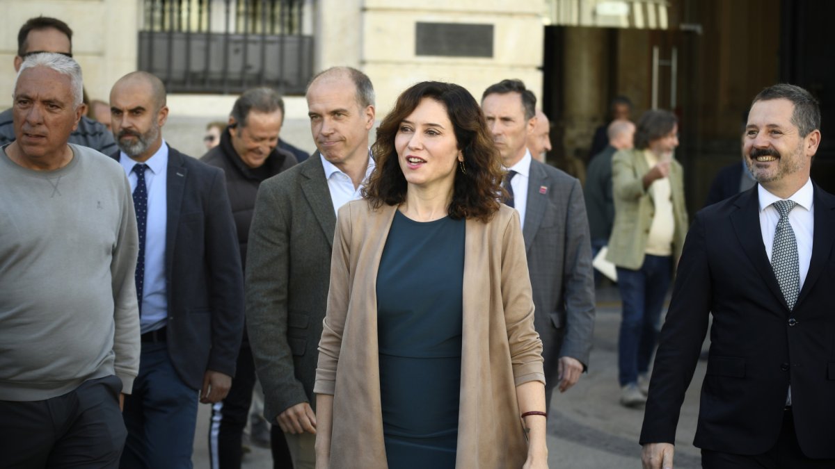 La presidenta de la Comunidad de Madrid, Isabel Díaz Ayuso