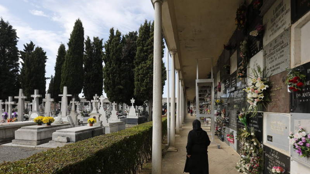 El camposanto de Puente Castro tiene más de 21.300 unidades de enterramiento.  JESÚS F. SALVADORES