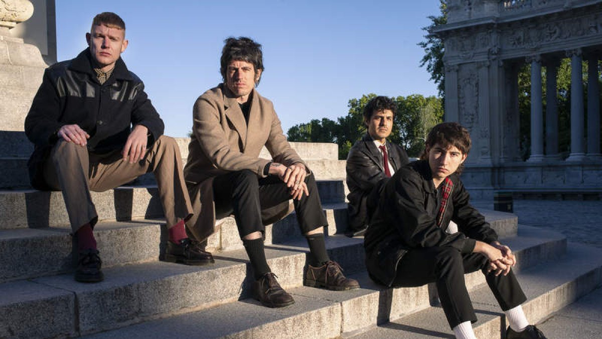 Biznaga actúan hoy en Espacio Vías.  CRISTINA PONTIJAS