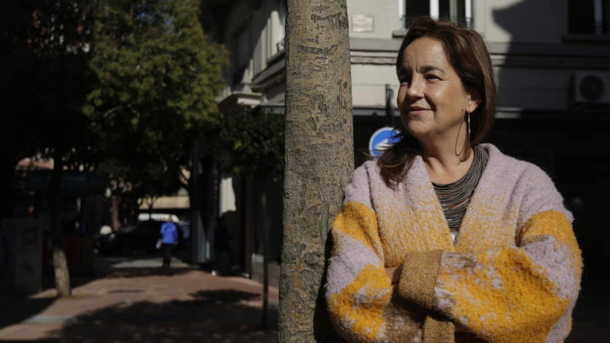 Natichu Alvarado confía en el buen momento de la Cultural para ganar el derbi «en un partido que debe de ser una fiesta del fútbol leonés, manifiesta.  FERNANDO OTERO