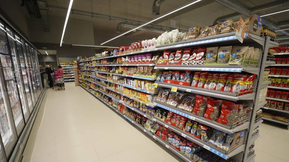 Imagen de un supermercado.