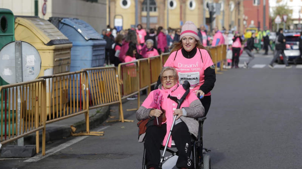 El tesón de dos luchadoras.  FERNANDO OTERO