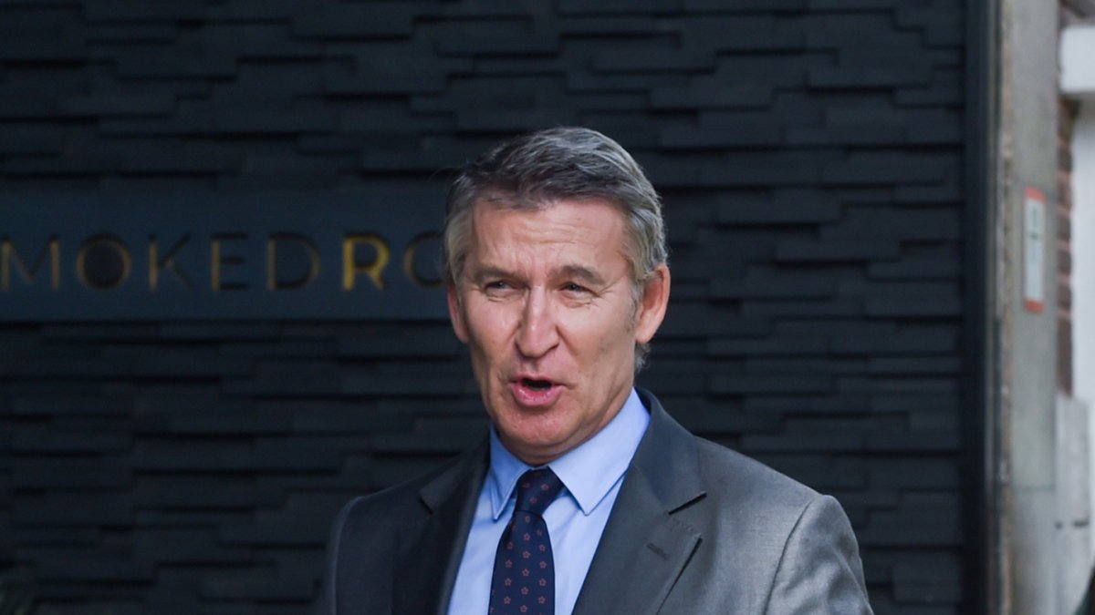 El líder del PP, Alberto Núñez Feijóo.