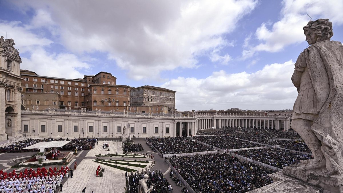 Plaza de San Pedro del Vaticano.