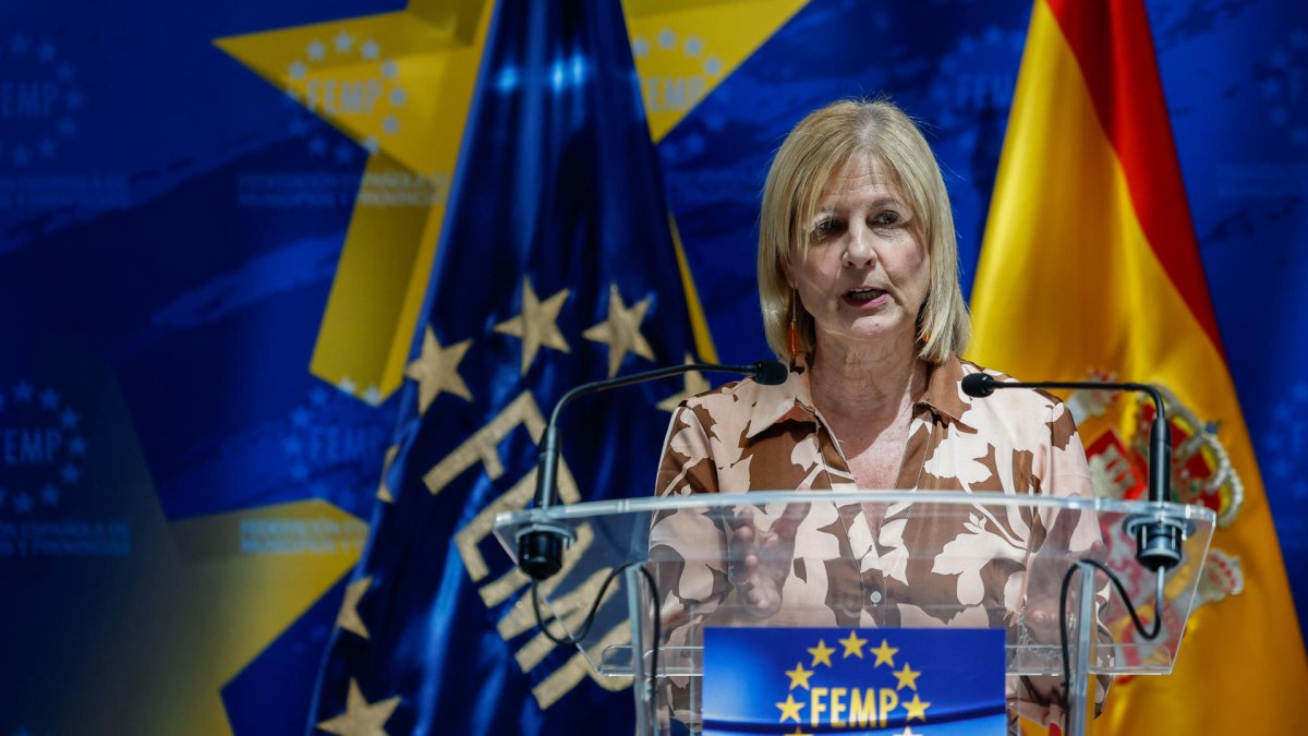 Imagen de archivo de la presidenta de la Federación Española de Municipios y Provincias (FEMP), María José García-Pelayo. EFE/Mariscal