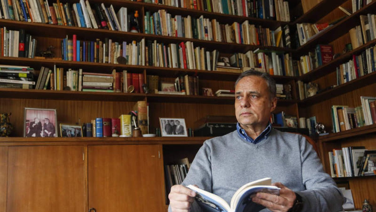 Joaquín Otero, director de la Fundación, en la casa-museo. ICAL