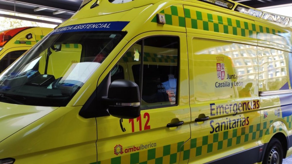 Una imagen de archivo de una ambulancia.