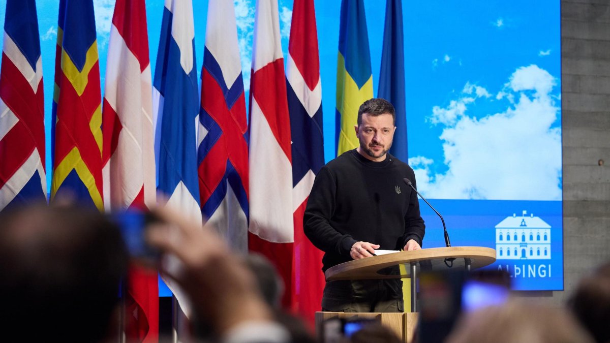 El presidente ucraniano, Volodímyr Zelenskyi. EFE/EPA/UKRAINIAN PRESIDENTIAL PRESS SERVICE HANDOUT -- MANDATORY CREDIT: UKRAINIAN PRESIDENTIAL PRESS SERVICE -- HANDOUT EDITORIAL USE ONLY/NO SALES