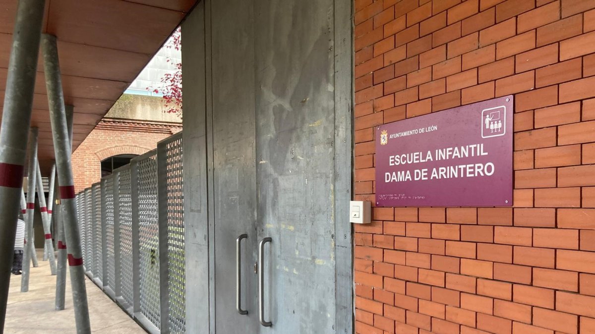 La escuela infantil Dama de Arintero ampliará su espacio interior.