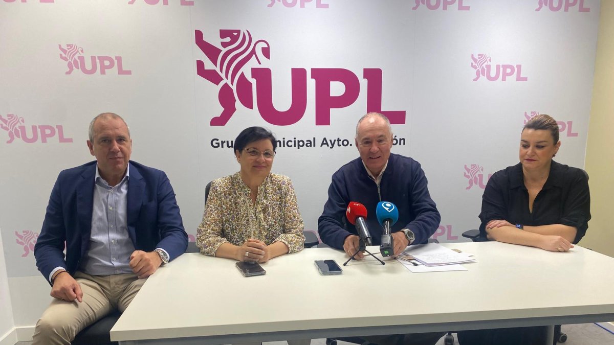 Rueda de prensa de UPL.
