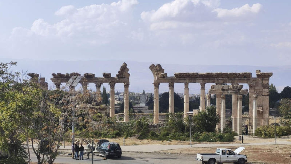 Imagen de parte de las ruinas romanas de la ciudad. NOEMÍ JABOISA