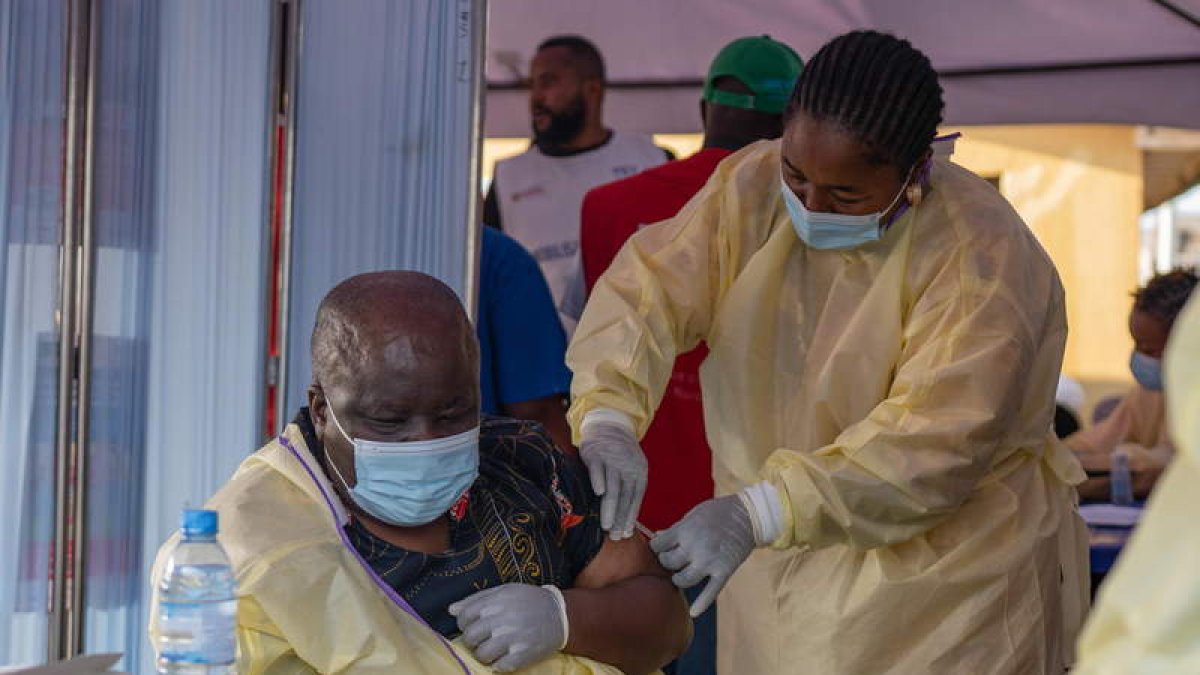 Vacunación contra la mpox en la República del Congo.  MOISE KASERECA