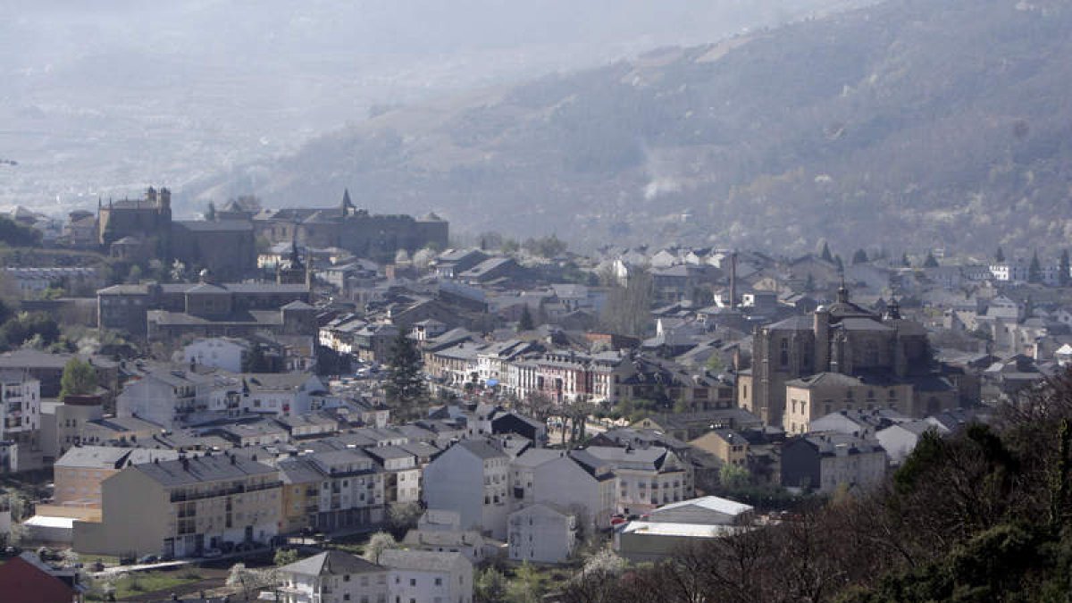 Vista de Villafranca del Bierzo, en una imagen reciente.