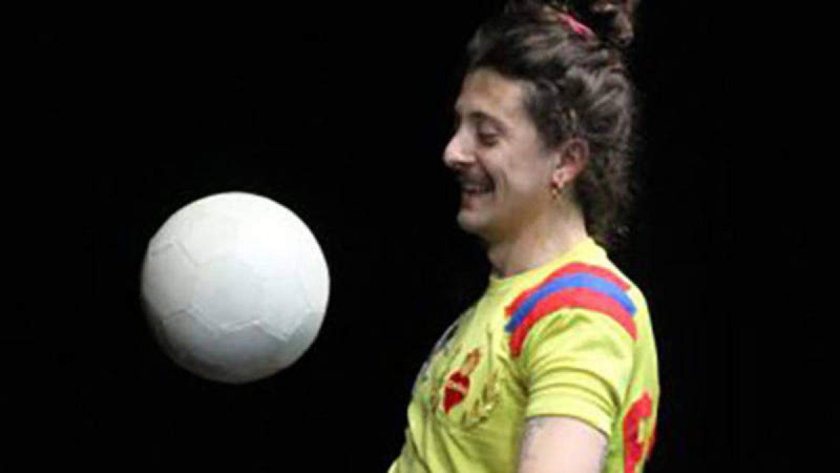 Imagen de la ‘performance’ de Checha Tamayo. DL