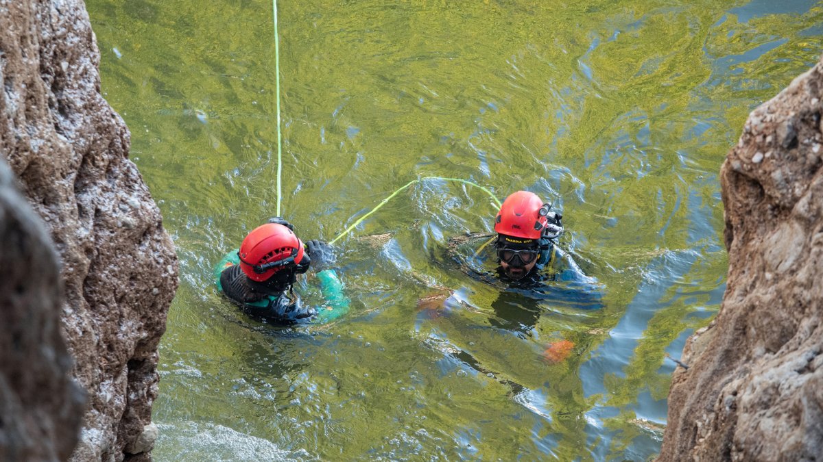 Operativo de búsqueda en Letur.