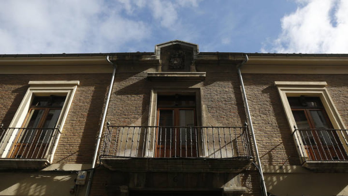 Palacio de Gaviria, sede del Colegio de Arquitectos de León.