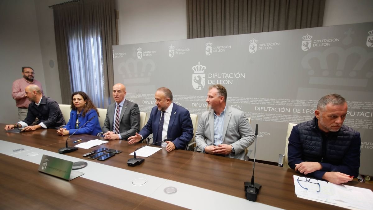 Representantes del Consorcio, en rueda de prensa. ángelopez