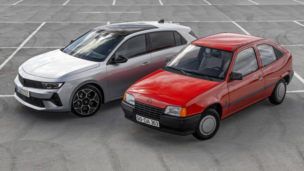 Opel Kadett E & Opel Astra L.