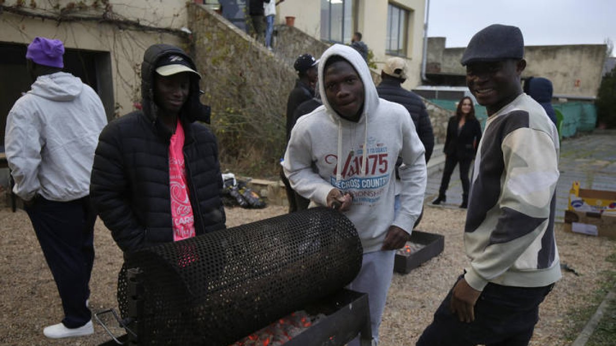 Magosto en el Chalé del Pozo.