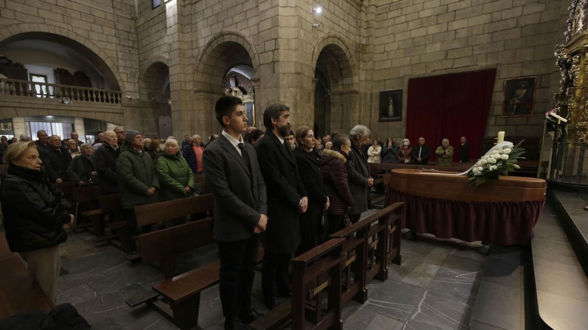El adiós a una leyenda de la Cultural y a un hombre bueno, en San Marcelo. FERNANDO OTERO