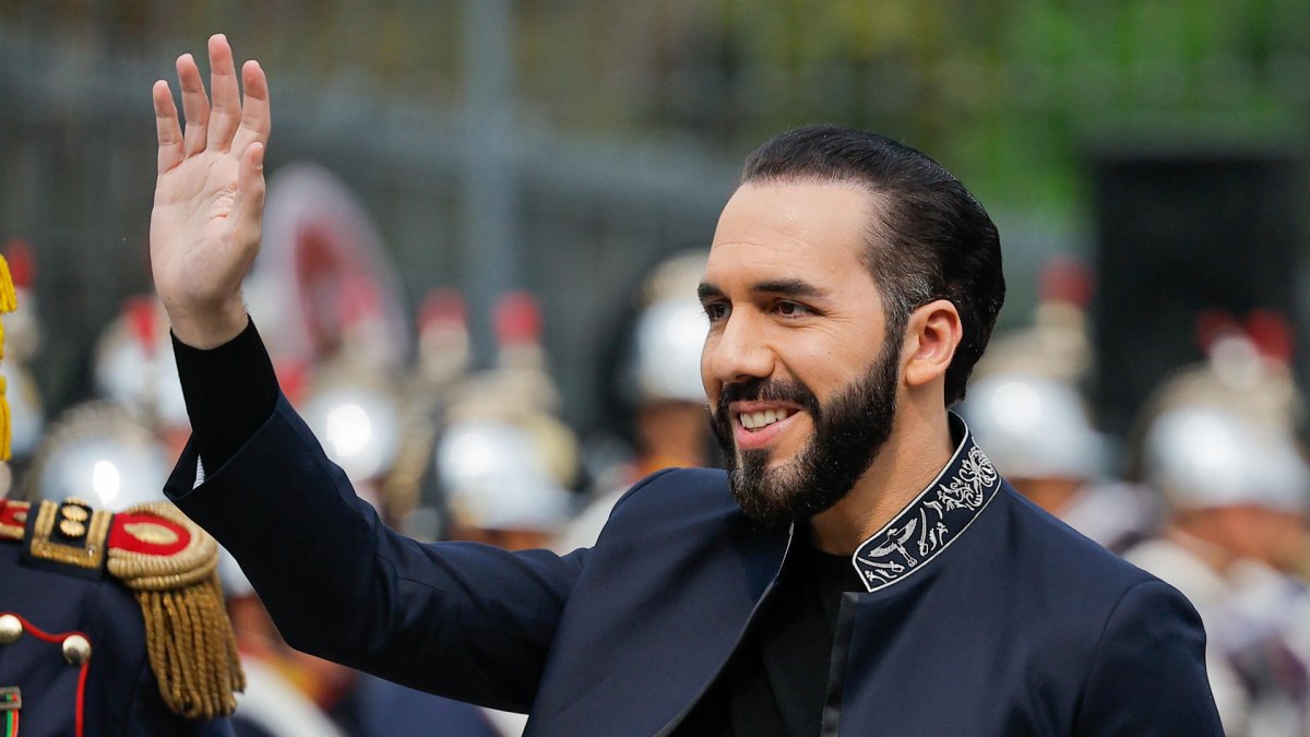 El presidente de El Salvador, Nayib Bukele, en una foto de archivo. EFE/ Juan Ignacio Roncoroni