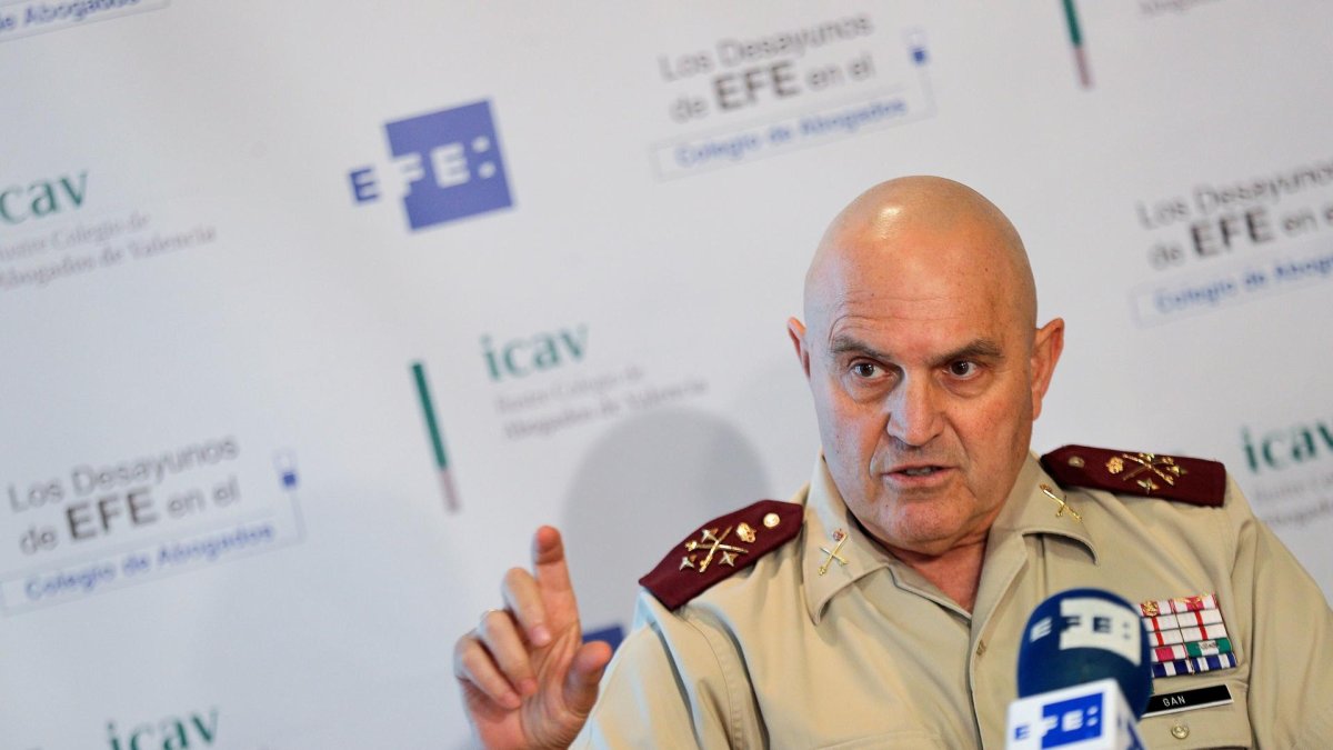 El teniente general Francisco José Gan Pampols.