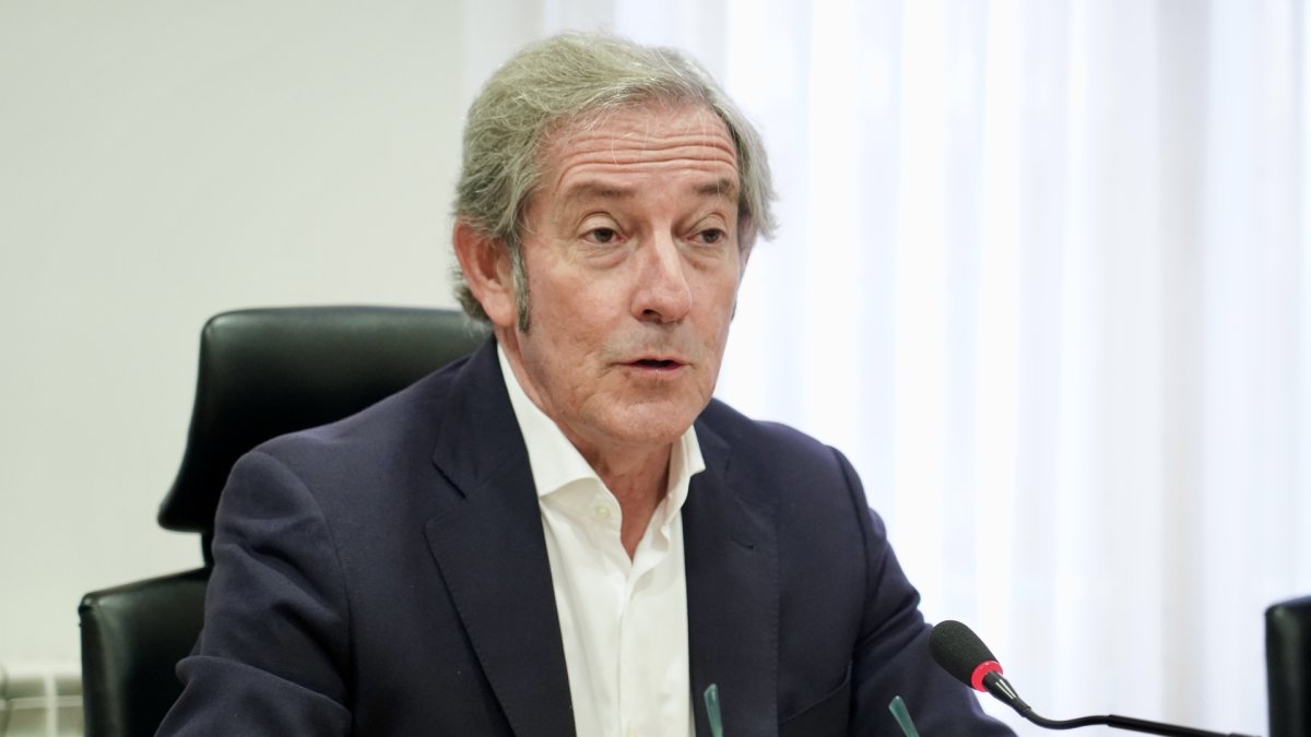 El presidente de la Cámara de Comercio de León, Javier Vega.