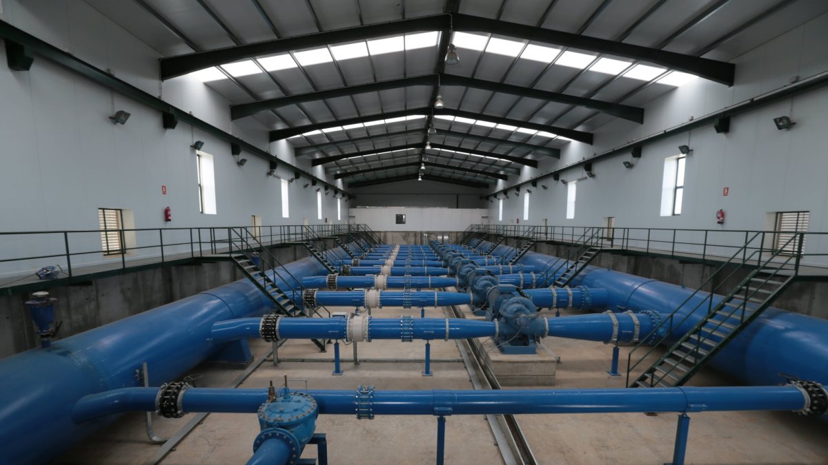 Estación de bombeo del Páramo Bajo.