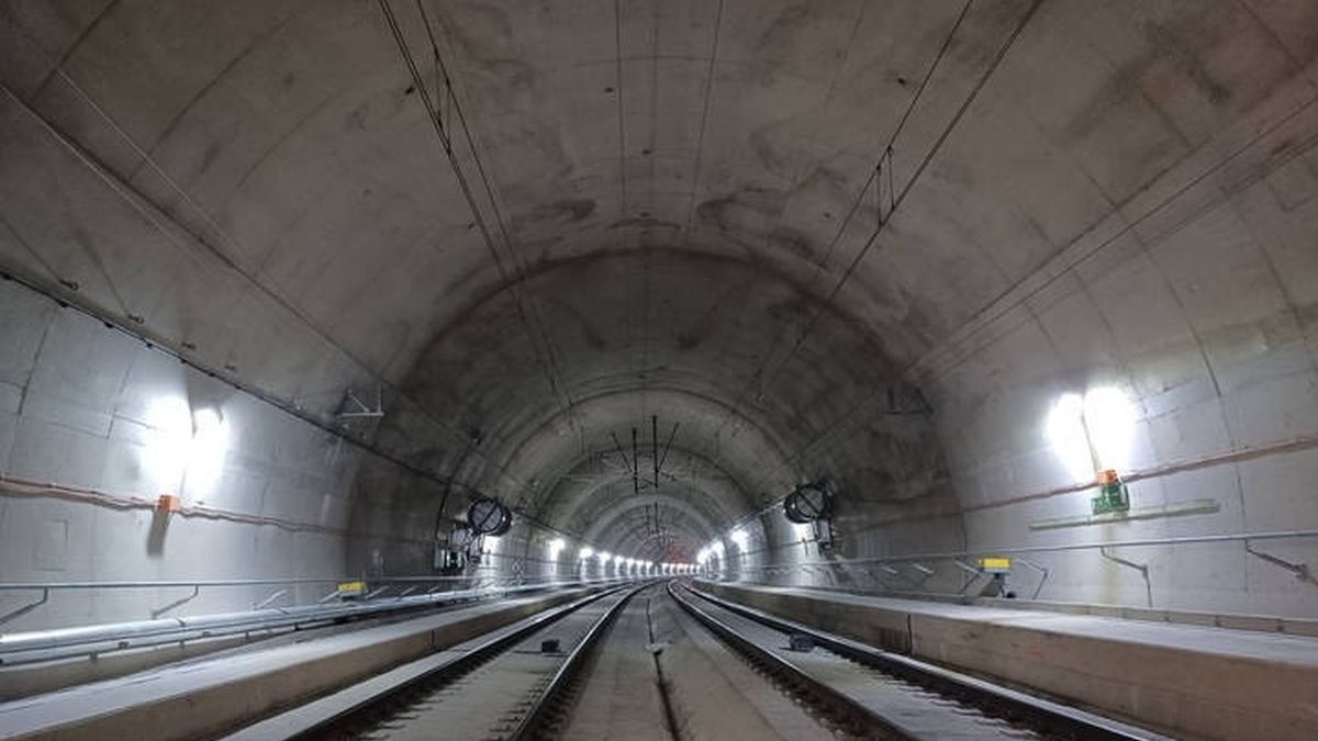 Túneal de la Variante de Pajares.