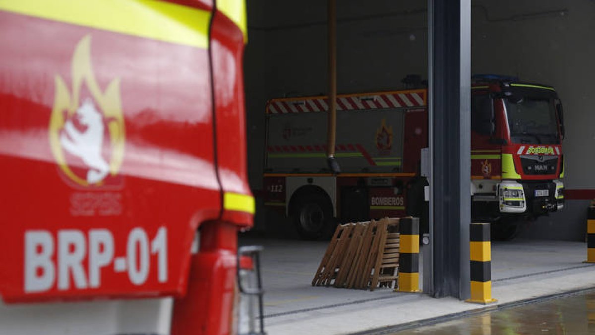 Camiones de Bomberos.