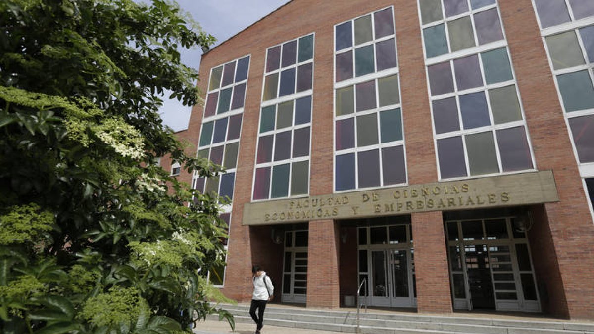 Facultad de económicas de la Universidad de León.
