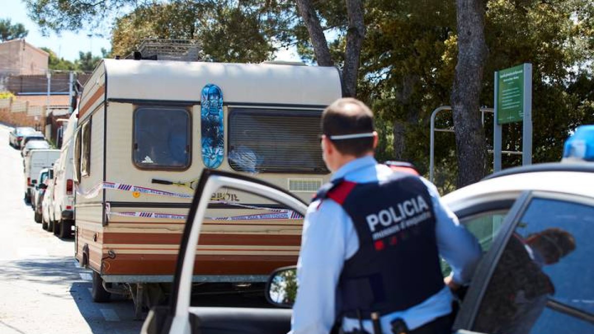 Un Mosso d'Esquadra, en una imagen de archivo.