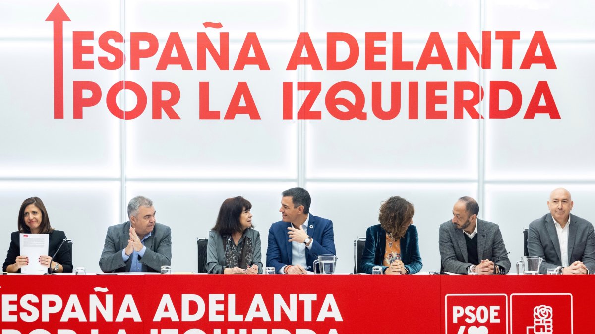 Un momento del acto de este lunes. AGENCIAS