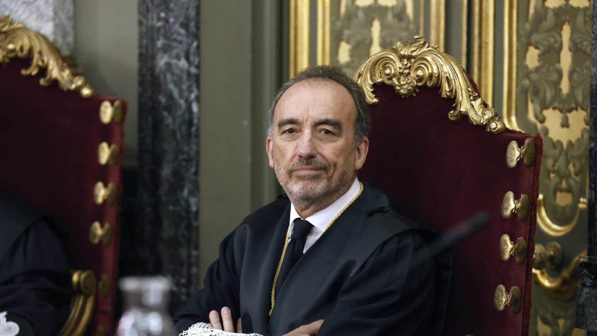 El presidente de la Sala Segunda de lo Penal del Tribunal Supremo (TS), Manuel Marchena, en una imagen de archivo. EFE/ Javier Lizon // POOL