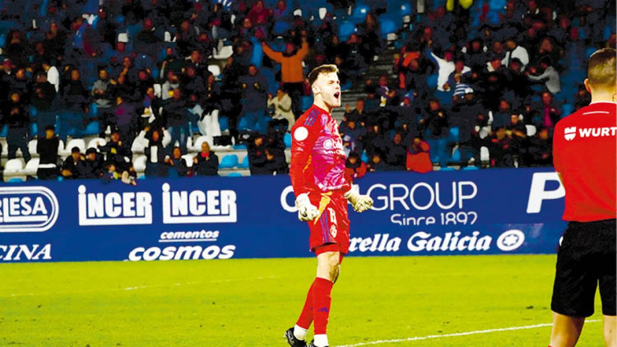 Ángel Jiménez fue uno de los grandes destacados de la eliminatoria contr el Castellón. A