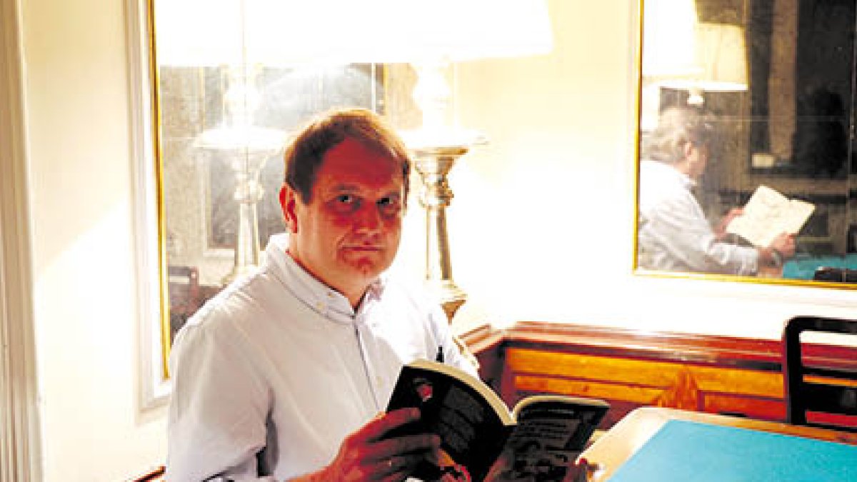 Carlos Suárez, esta semana en la Casa de León en Madrid.