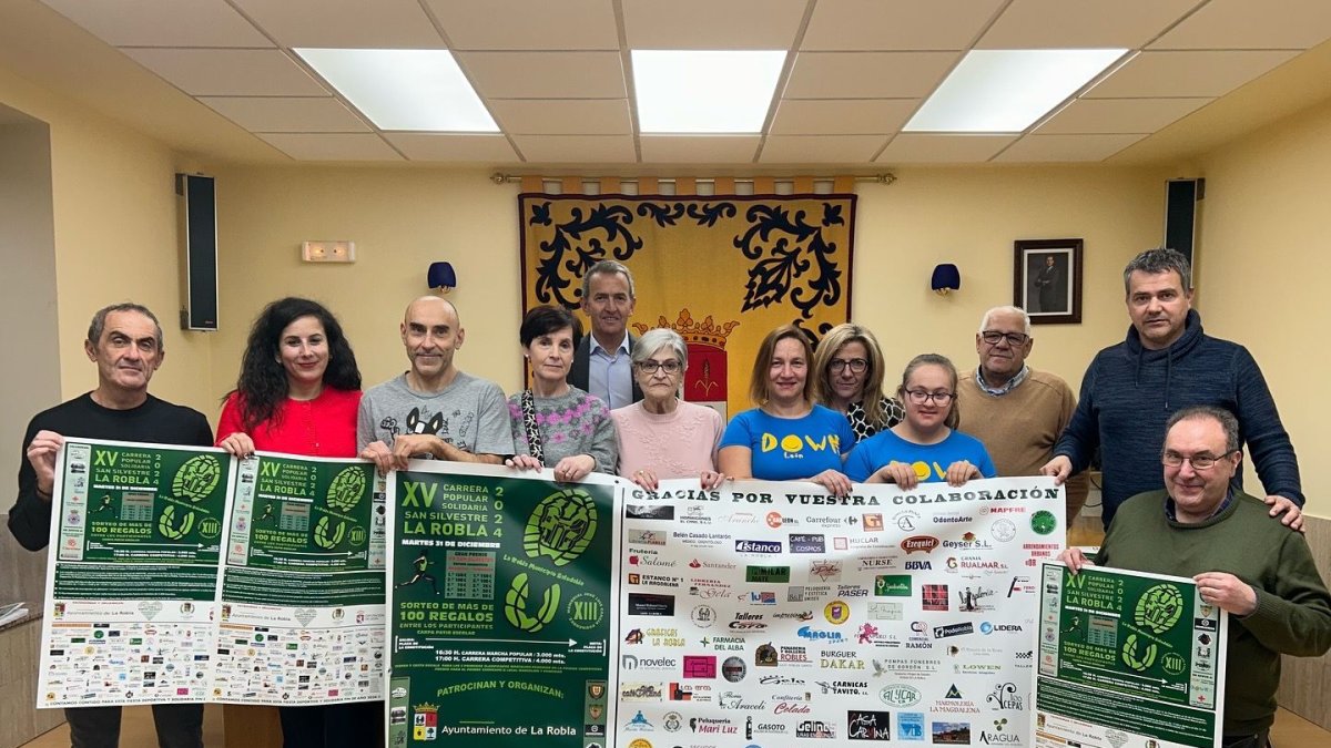 Presentan la San Silvestre de La Robla.