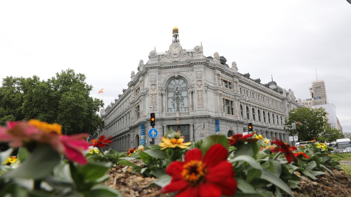 Archivo - Sede del Banco de España.