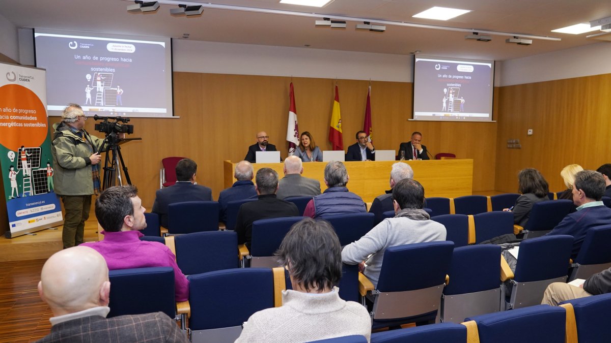 Presentación de los resultados del primer año de trabajo de la oficina de transformación comunitaria, TransenerCyl Ciuden
