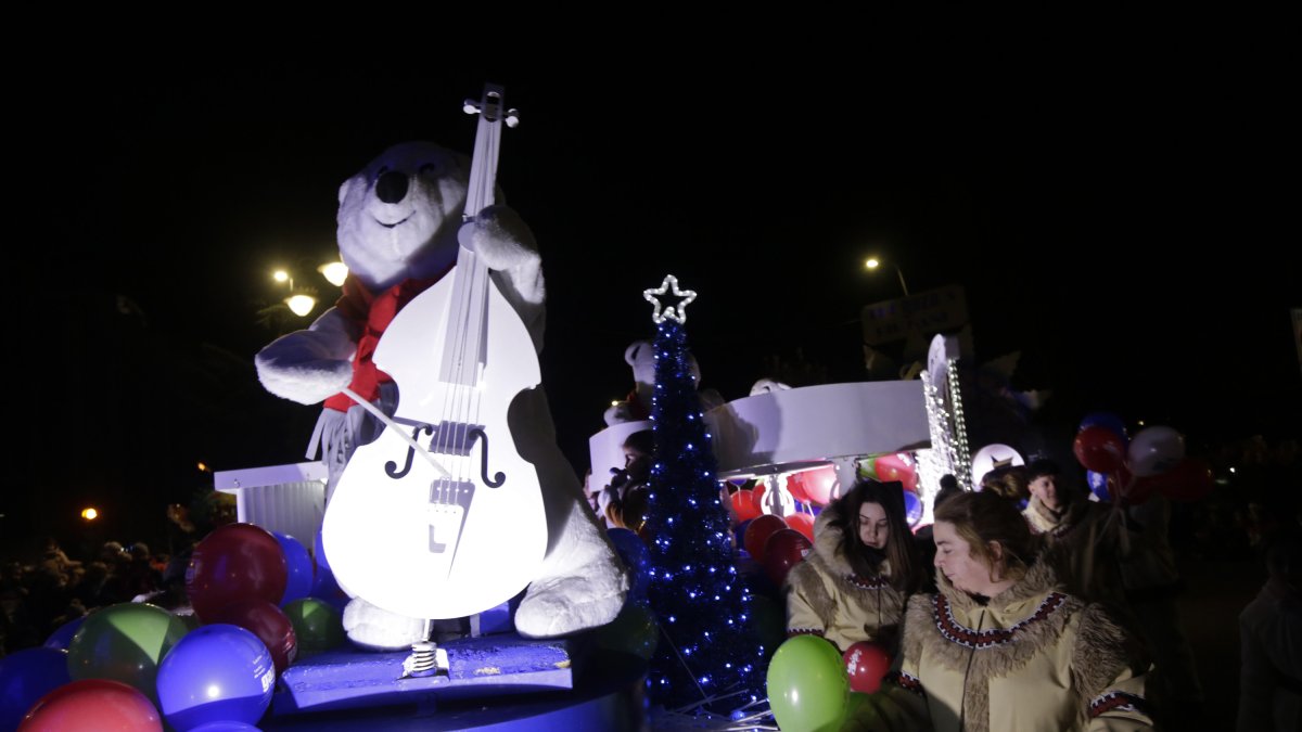 Cabalgaza de Papá Noel 2024 en León.