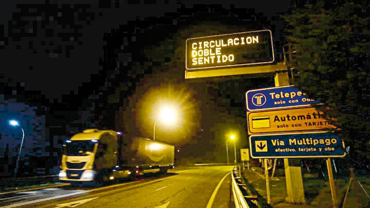 Un tramo de la León-Asturias.