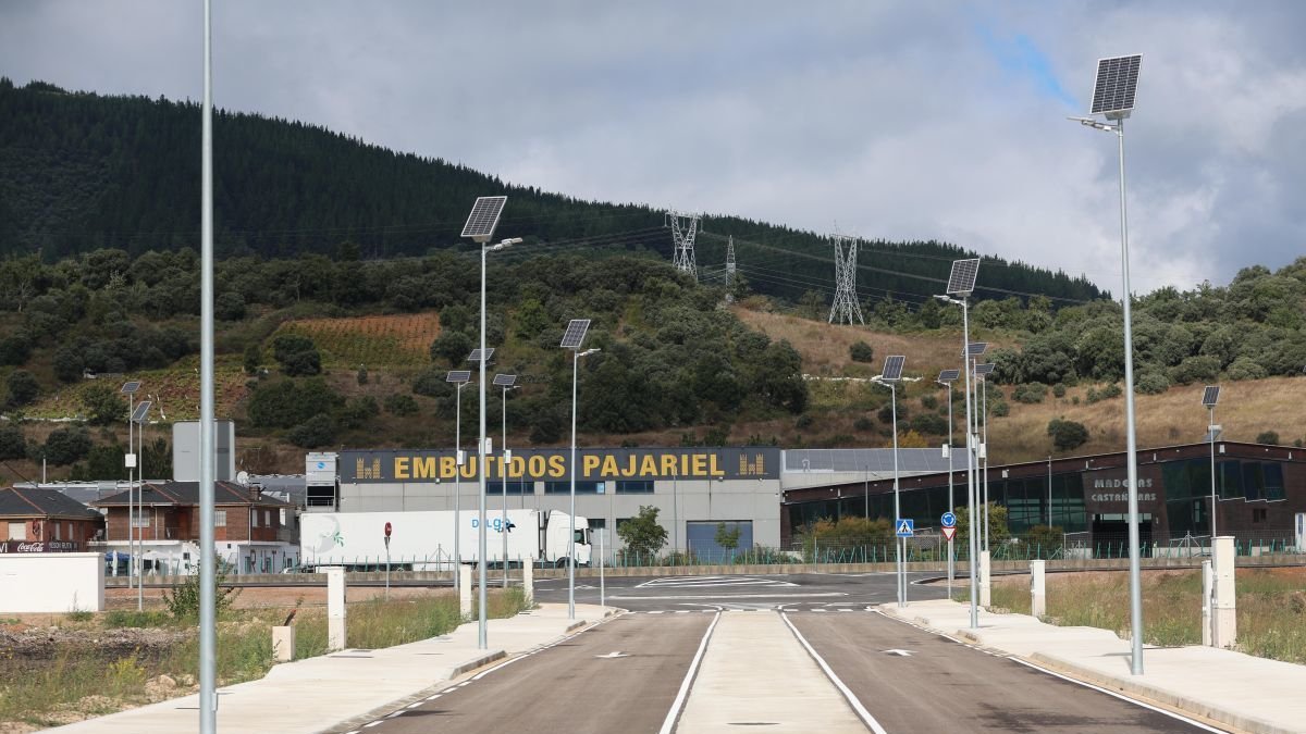 Imagen de la ampliación del polígono de Bembibre.