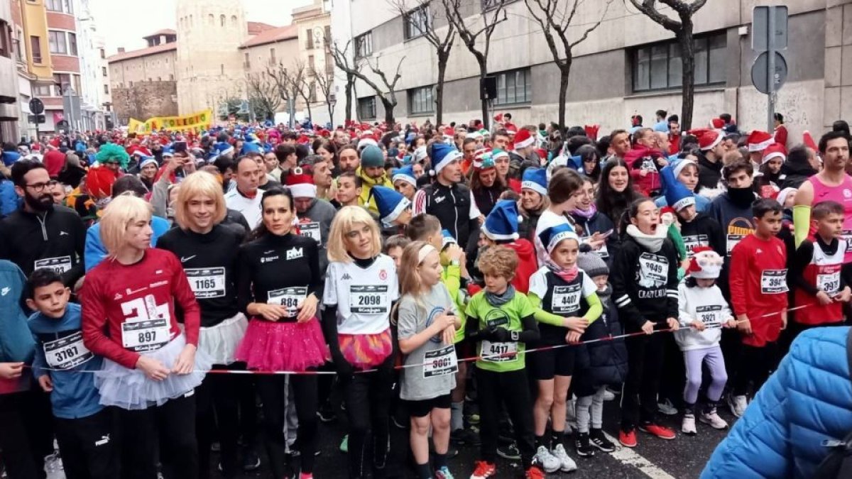 La San Silvestre de León sumará una nueva entrega el domingo 29 de diciembre. J. NOTARIO