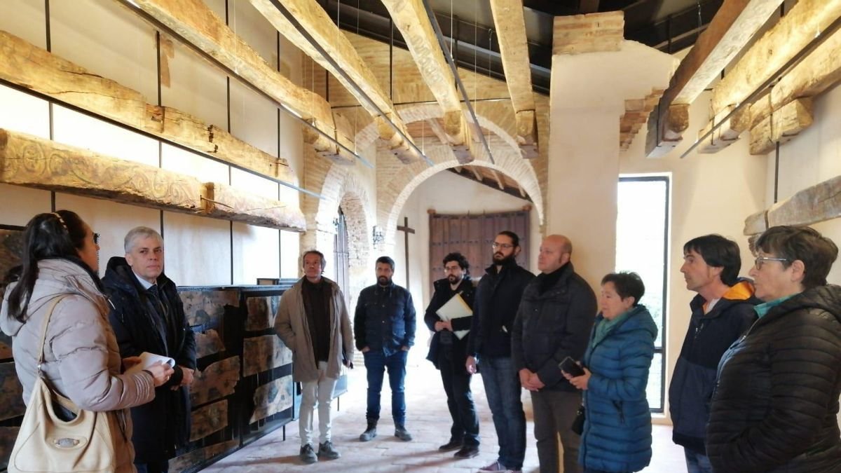 Visita del delegado de la Junta a Vallecillo. DL