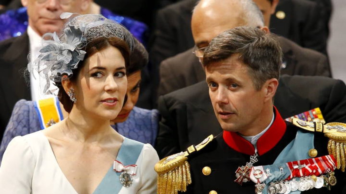 La príncipes de Dinamarca Federico y Mary en una imagen de archivo.