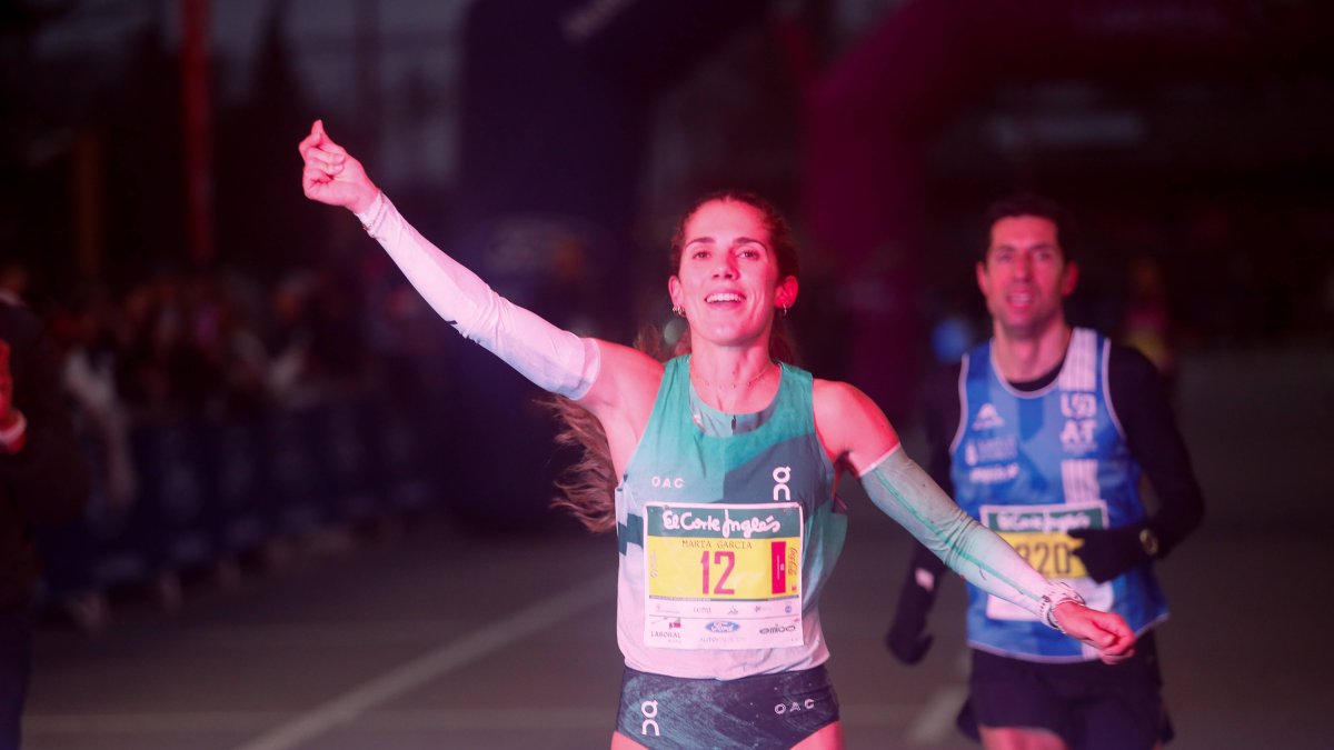 Marta García se proclamó vencedora en féminas, como recoge la imagen, y Dani Arce en categoría masculina.
