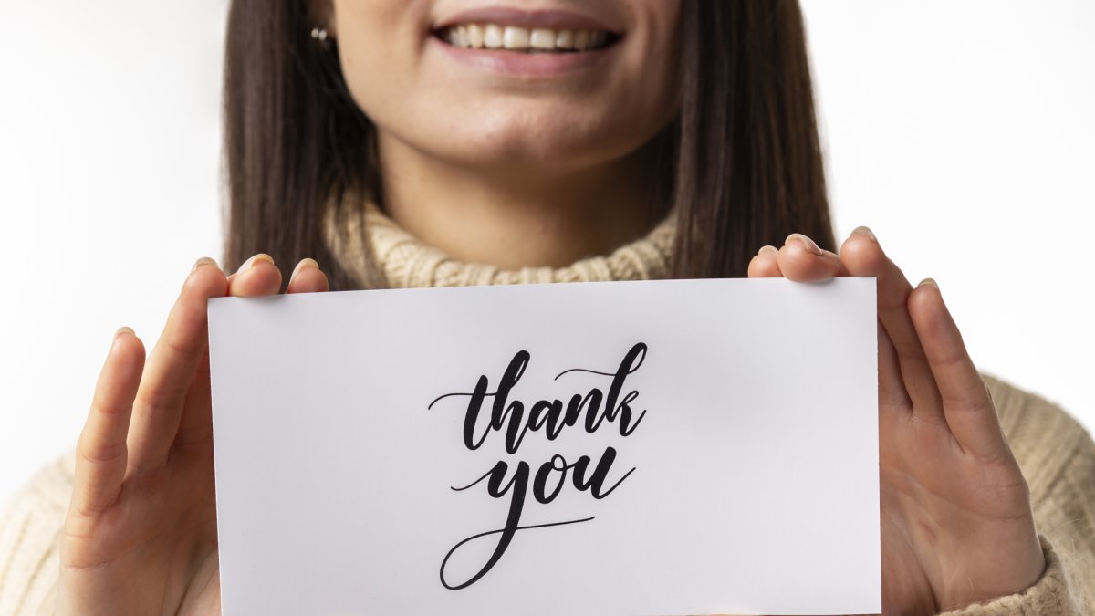El acto del agradecimiento no es algo que se hace de manera mecánica, sino que hay que hacerlo de modo consciente, explica una psicóloga.